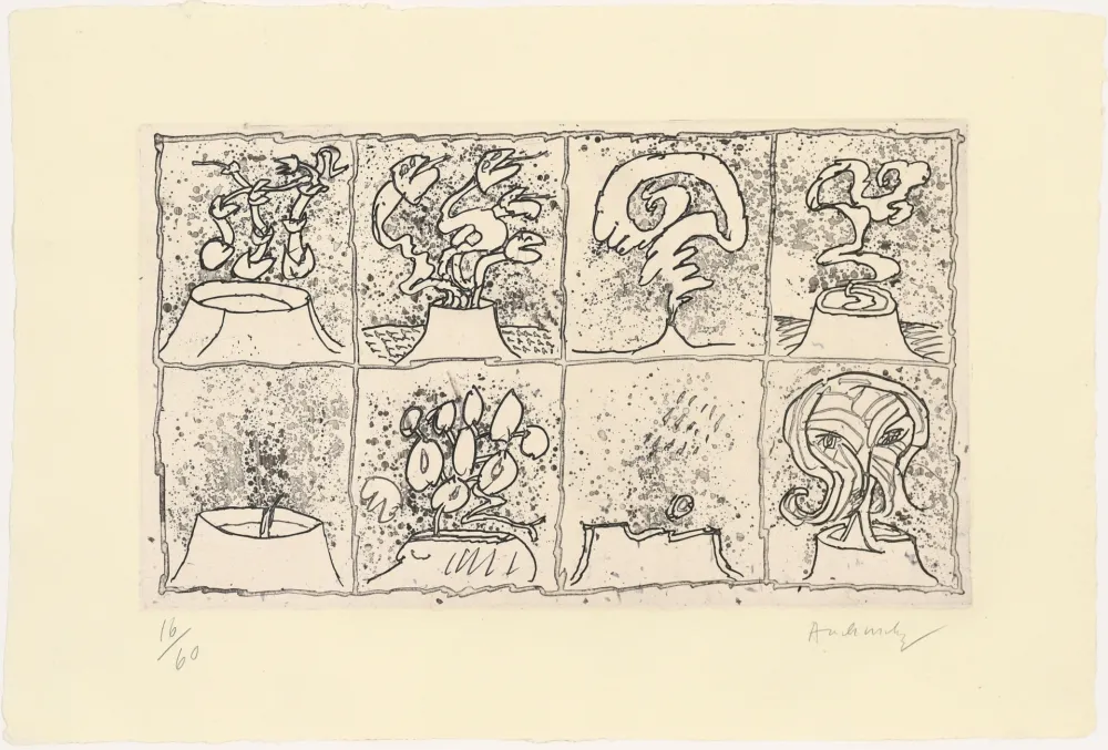 Engraving Alechinsky - Vulcanalyses 02