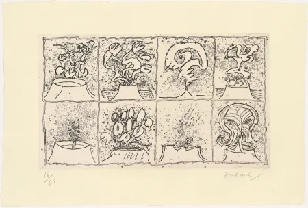 Engraving Alechinsky - Vulcanalyses 02