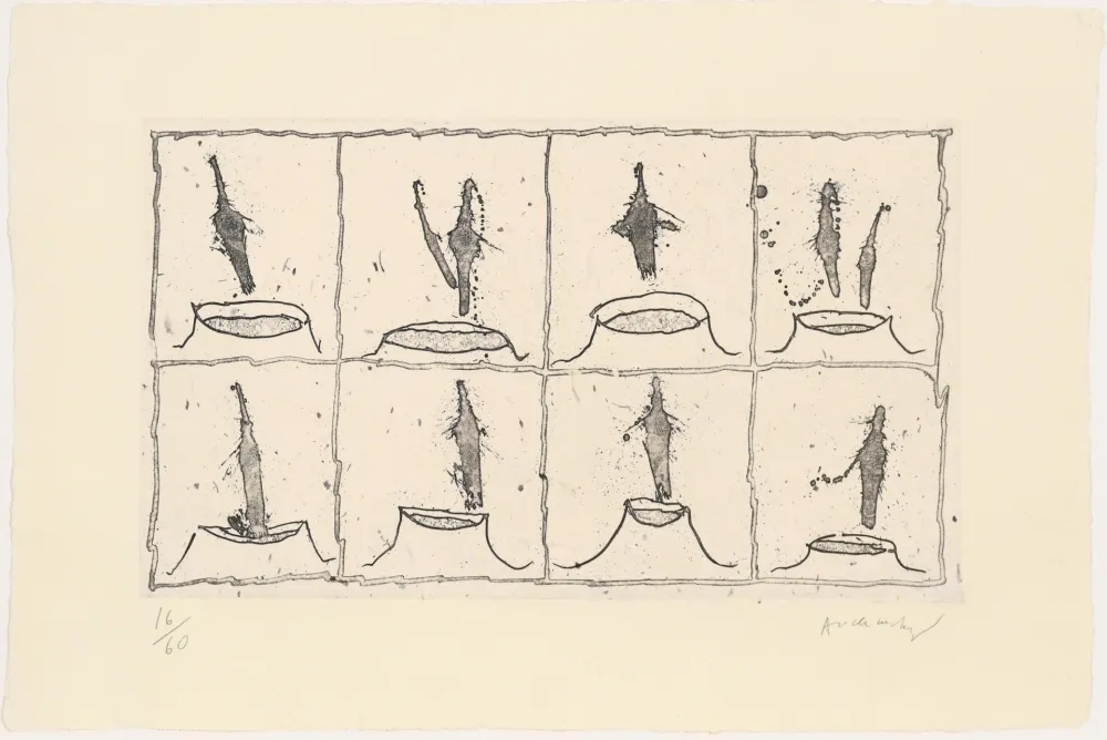 Engraving Alechinsky - Vulcanalyses 04