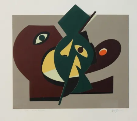 Lithograph Alfieri - IMMAGINE DELL'INCONSCIO