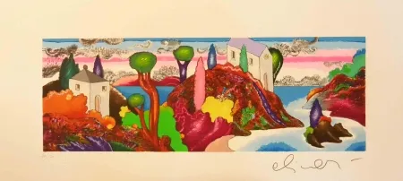 Screenprint Alinari - Alla stessa ora ma in un cosmo analogo 