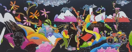 Screenprint Alinari - Viaggio sulla scoliera