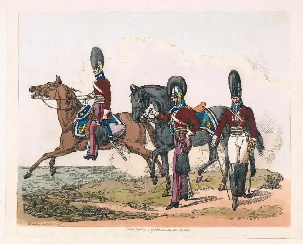 Etching Alken - Untitled, from 