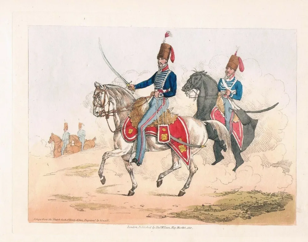 Etching Alken - Untitled, from 