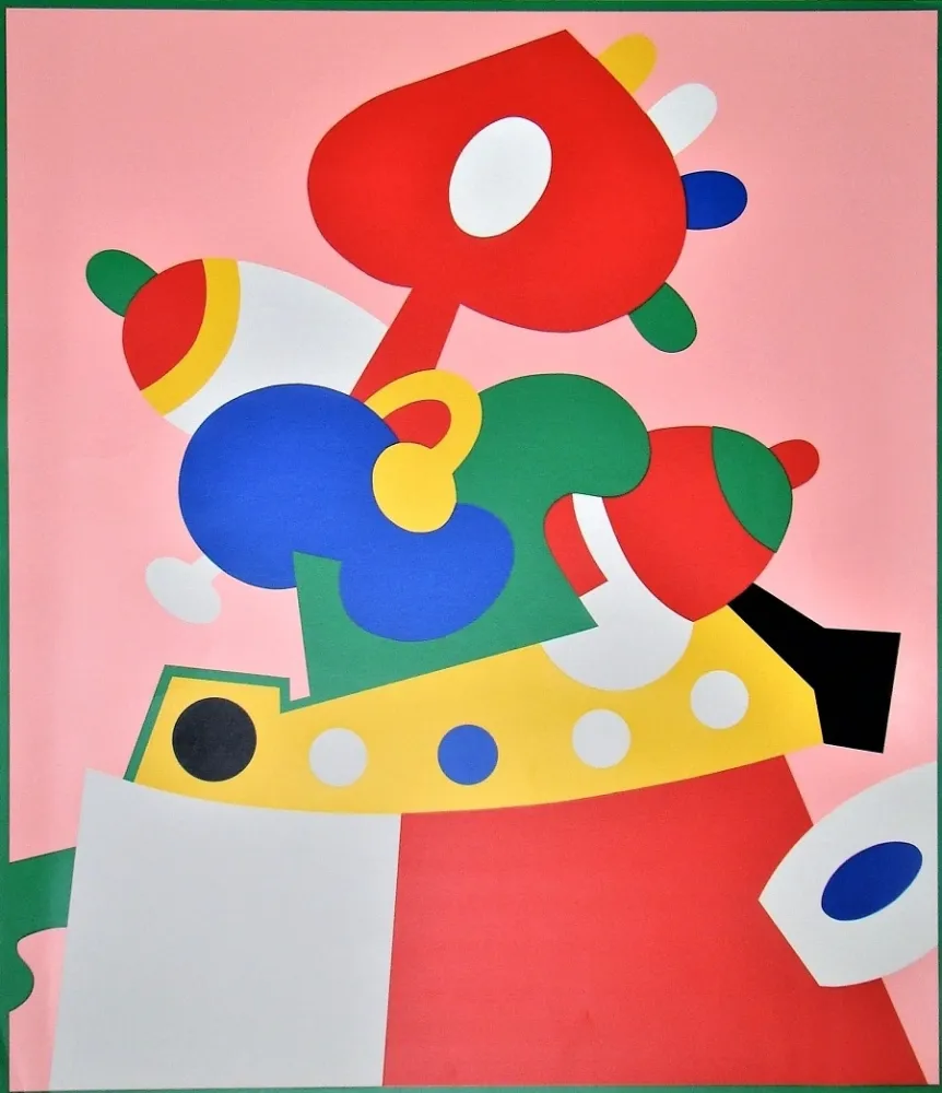 Screenprint Alt - Feuerblumenilse