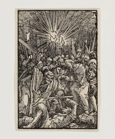 Woodcut Altdorfer - Die Gefangennahme Christi (The Betrayal)