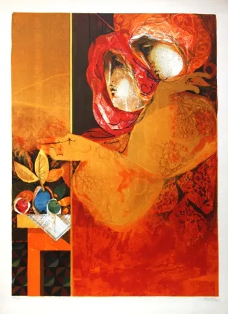 Etching And Aquatint Alvar -  	 Intimations sur La Vie