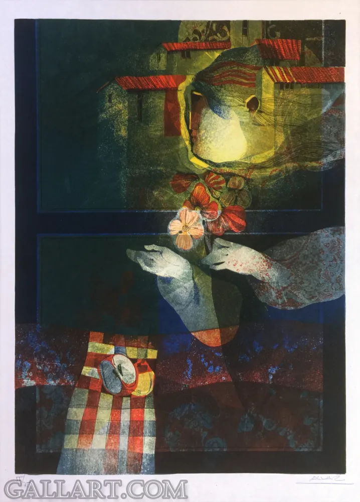 Linocut Alvar - UNKNOWN TITLE