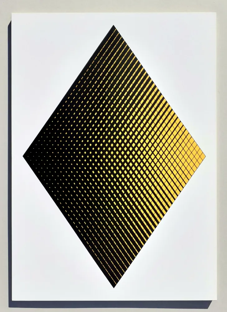 Screenprint Alviani - Senza titolo