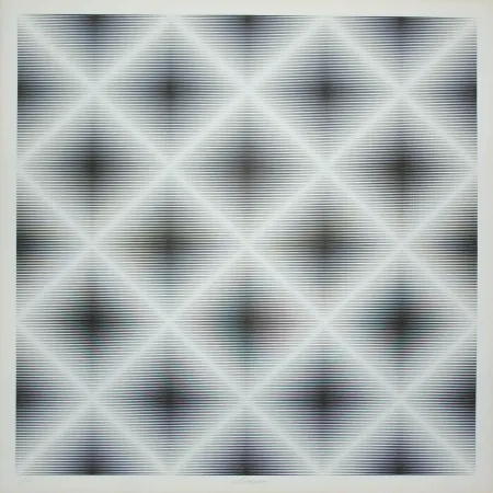 Screenprint Alviani - Senza titolo