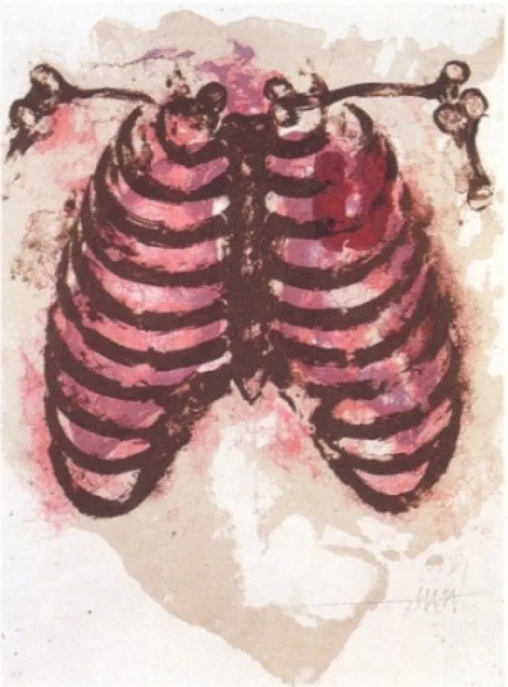 Lithograph Amat - Barcelona-83 