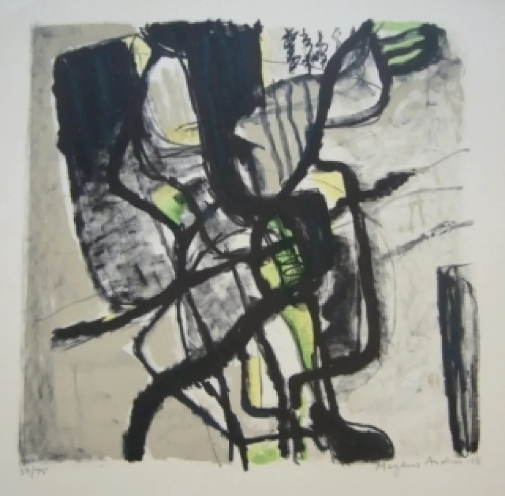 Lithograph Andersen - Composition