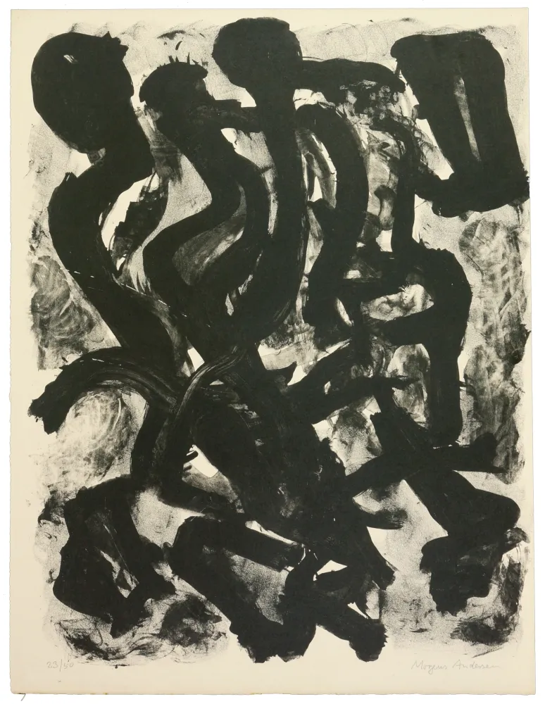 Lithograph Andersen - Sans titre 