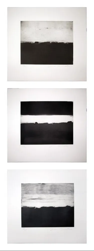 Screenprint Andoe - Three Landscapes 