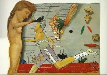 Lithograph Andrea - JO BARCELONA