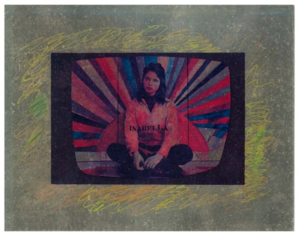 Lithograph Angeli - Isabella