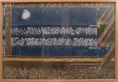 Engraving Antúnez - M-1