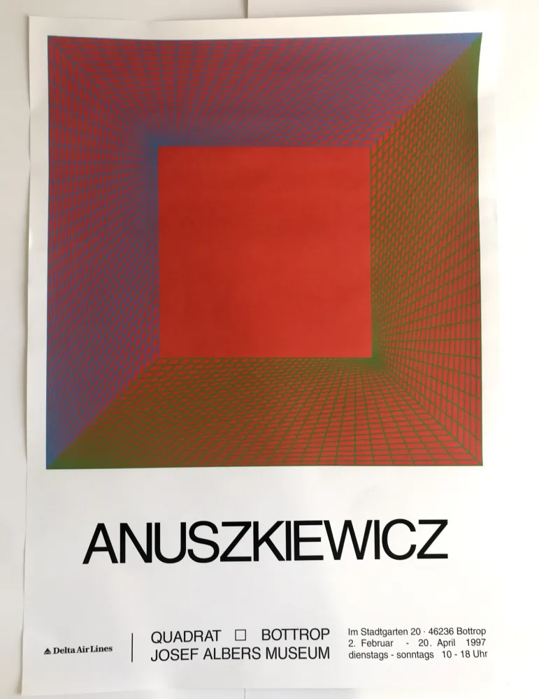 Poster Anuszkiewicz - Josef Albers Museum