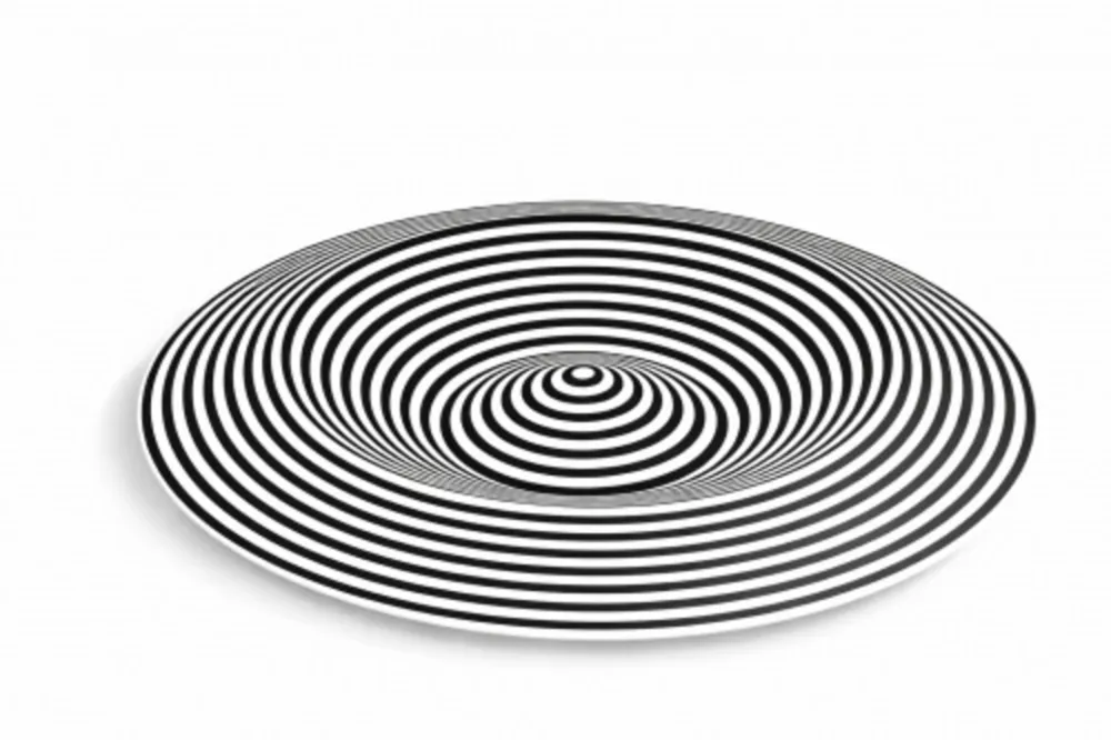 Woodcut Apollonio - Dinamica Circolare Ellisse Prospettico