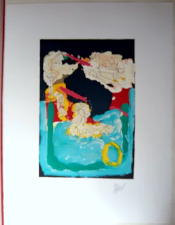 Lithograph Appel - Can We dance a Landscape