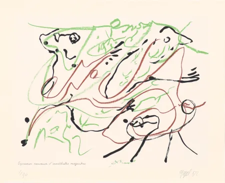 Screenprint Appel - Duo 04 : Expression nerveuse