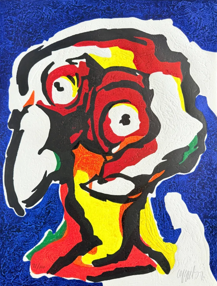 Woodcut Appel - Le Philosophe