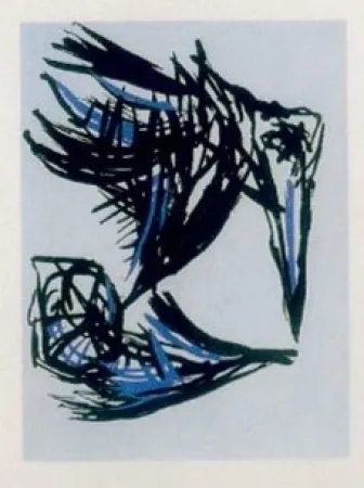 Aquatint Appel - Los pajaros