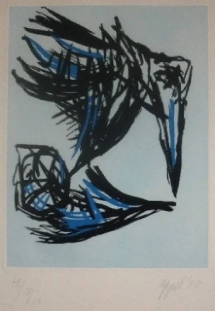 Etching And Aquatint Appel -  Los parajeros