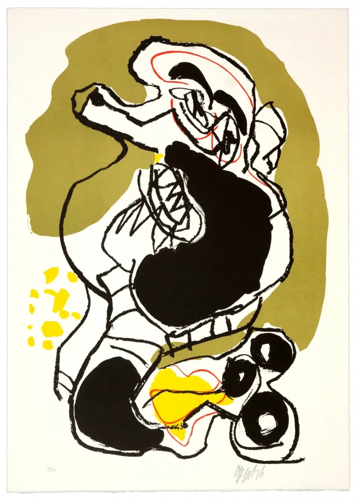 Lithograph Appel - Pour Jorn