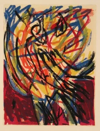 Lithograph Appel - Rhapsodie de ma nuit