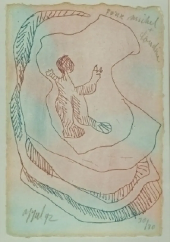 Etching And Aquatint Appel - Sans Titre