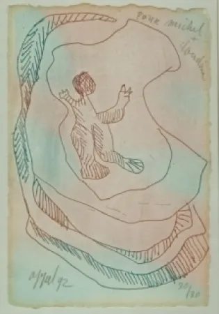 Etching And Aquatint Appel - Sans Titre