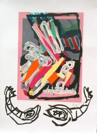 Lithograph Appel - Tantrika 4 