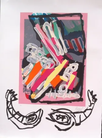 Lithograph Appel - Tantrika 4