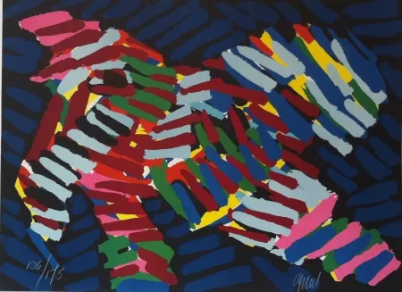 Lithograph Appel - Tibetan bird