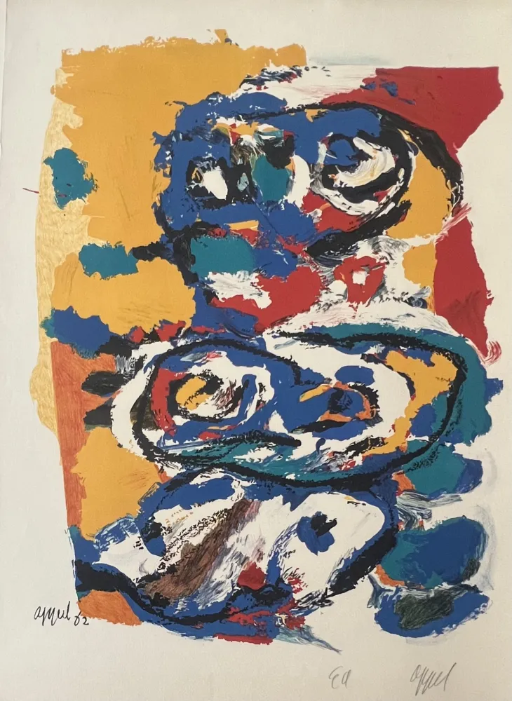 Lithograph Appel - Toi et Moi, 1962- Exemplaire d'artiste ea