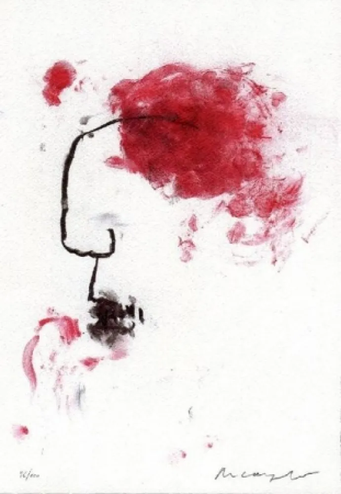 Lithograph Arcangelo - Senza titolo