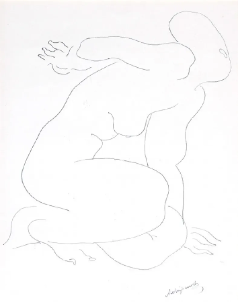 No Technical Archipenko - Untitled Study