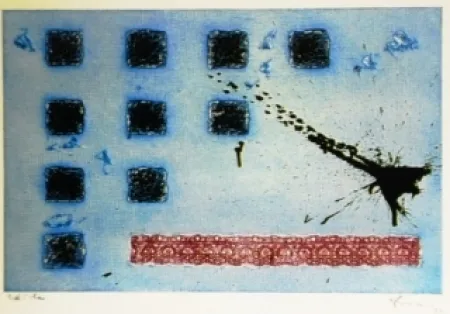 Etching And Aquatint Argimon - Randa rosa