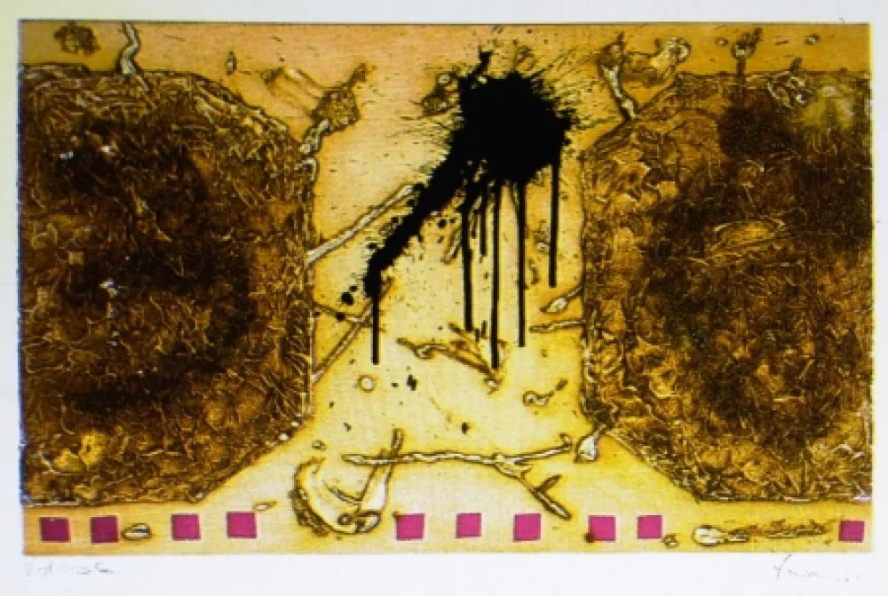 Etching And Aquatint Argimon - Trapezis