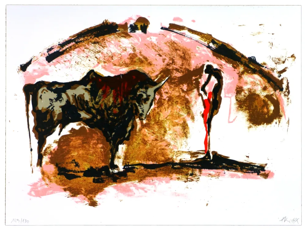 Lithograph Arickx - La lidia d’Aricks 1