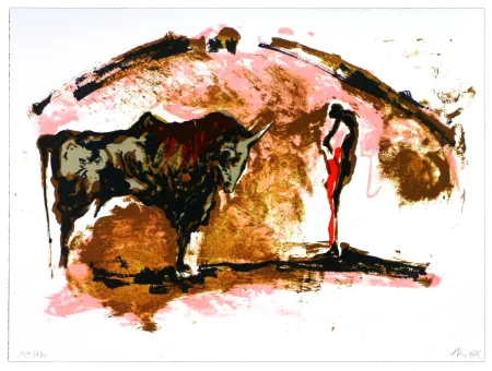 Lithograph Arickx - La lidia d’Aricks 1