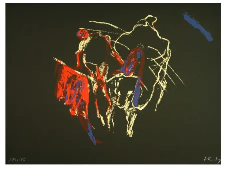 Lithograph Arickx - La lidia d’Aricks 3