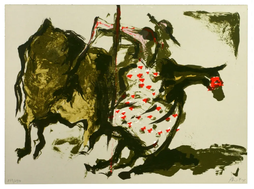 Lithograph Arickx - La lidia d’Aricks 9