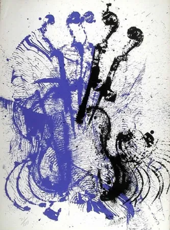 Screenprint Arman - Electric Concerto
