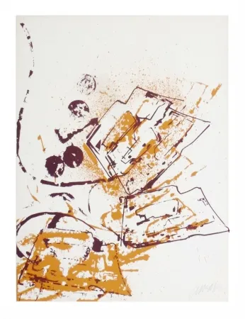 Lithograph Arman - Fer à repasser