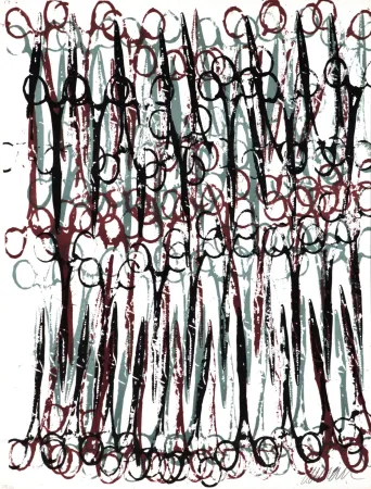 Lithograph Arman - Gothic