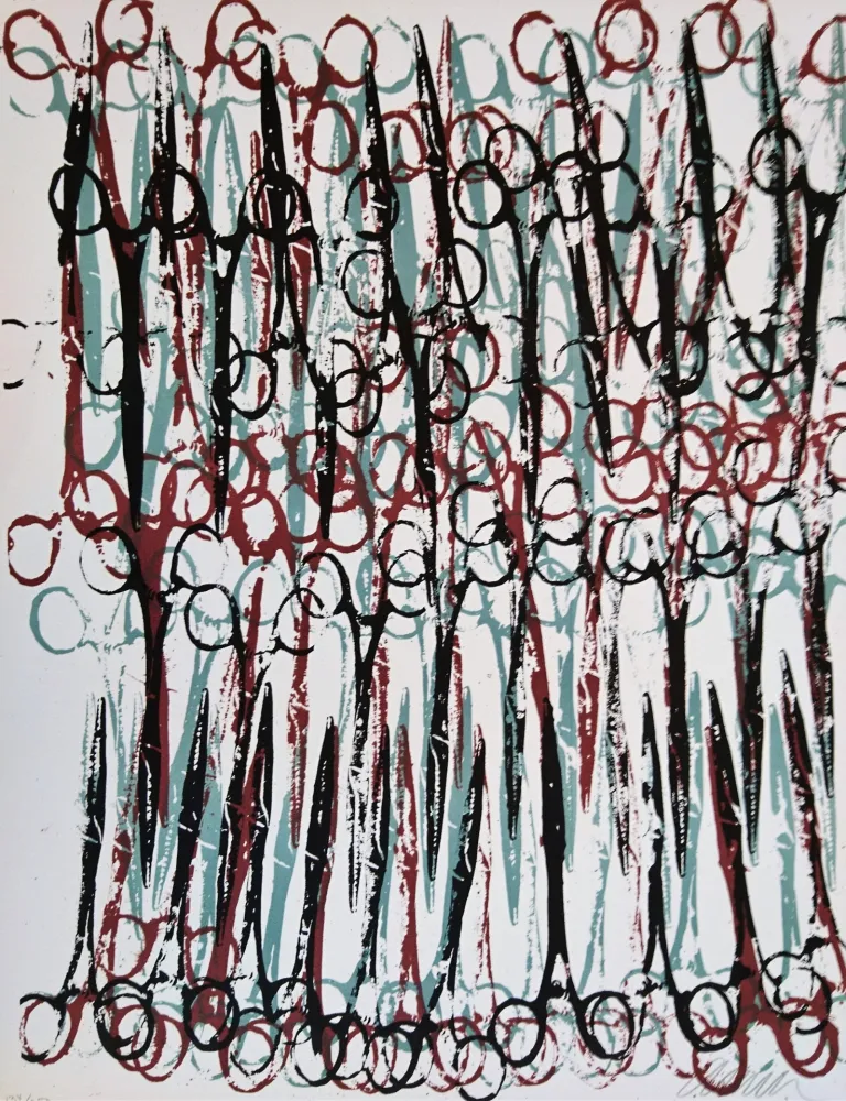 Lithograph Arman - Gothic