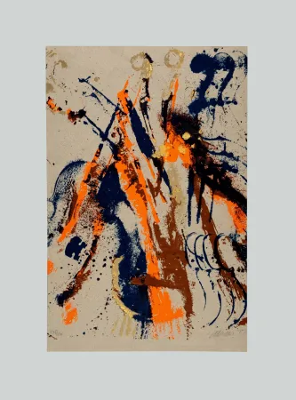 Screenprint Arman - Grey mood