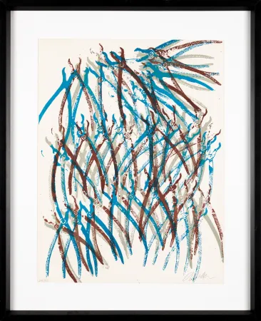 Lithograph Arman - Jaws